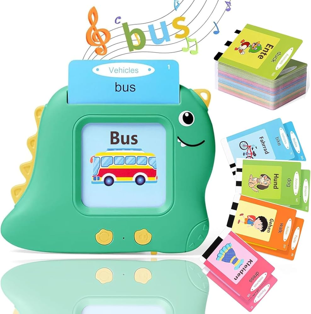 Lector de fichas didácticas | para bebés y niños